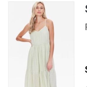 sage green midi dress